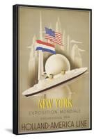 New York Worlds Fair, 1939-null-Framed Art Print