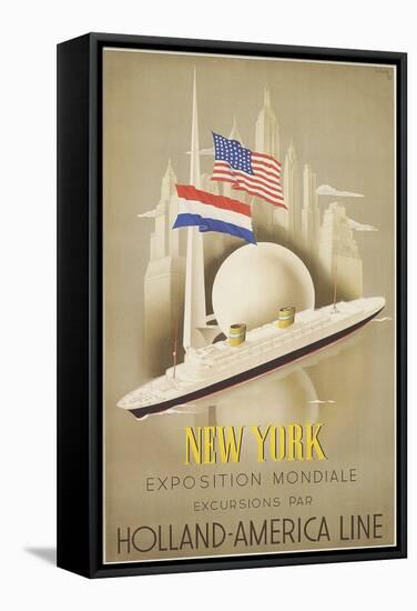 New York Worlds Fair, 1939-null-Framed Stretched Canvas