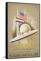 New York Worlds Fair, 1939-null-Framed Stretched Canvas