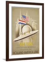 New York Worlds Fair, 1939-null-Framed Art Print