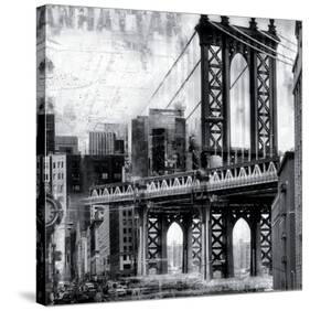 New York XII-John Clarke-Stretched Canvas