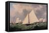 New York Yacht Club Regatta, 1856-Fitz Henry Lane-Framed Stretched Canvas
