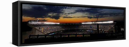 New York Yankee Stadium Finale Game, New York, NY-null-Framed Stretched Canvas