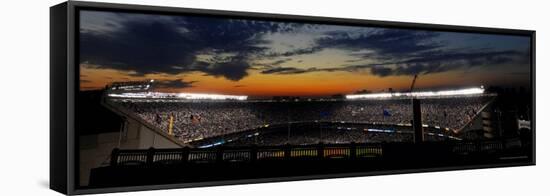 New York Yankee Stadium Finale Game, New York, NY-null-Framed Stretched Canvas