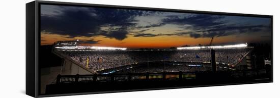 New York Yankee Stadium Finale Game, New York, NY-null-Framed Stretched Canvas