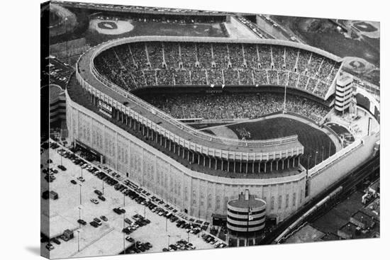 New York Yankee Stadium, New York, NY, c.1976-null-Stretched Canvas