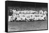 New York Yankees Team, Baseball Photo - New York, NY-Lantern Press-Framed Stretched Canvas