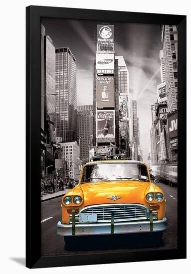 New York Yellow Cab-null-Framed Poster