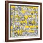 New York Yellow-Sharon Turner-Framed Art Print