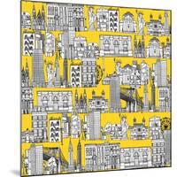 New York Yellow-Sharon Turner-Mounted Art Print