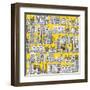 New York Yellow-Sharon Turner-Framed Art Print