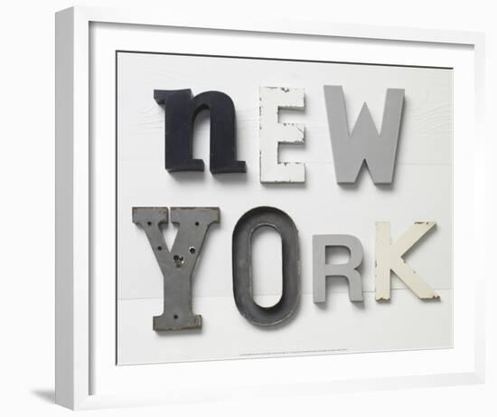 New York-Louis Gaillard-Framed Art Print