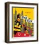 New York-Miroslav Sasek-Framed Art Print