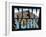 New York-Hatwig Braun-Framed Art Print