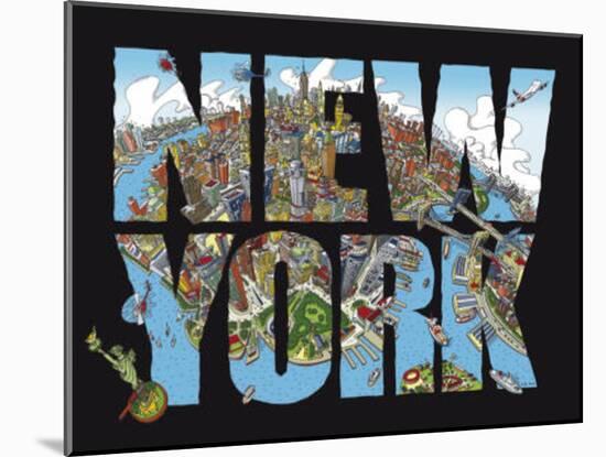 New York-Hatwig Braun-Mounted Art Print