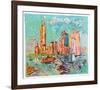 New York-Wayne Ensrud-Framed Limited Edition