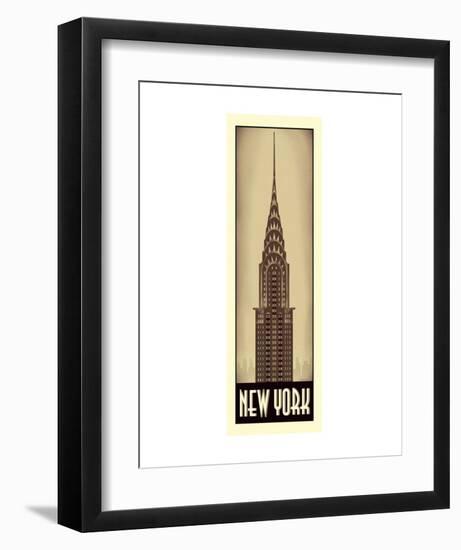 New York-Steve Forney-Framed Art Print