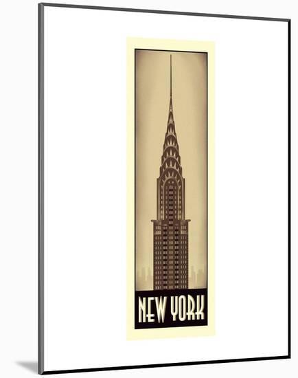 New York-Steve Forney-Mounted Art Print