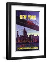 New York-null-Framed Art Print