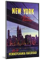 New York-null-Mounted Art Print