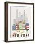 New York-Sophie Ledesma-Framed Art Print