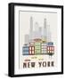 New York-Sophie Ledesma-Framed Art Print