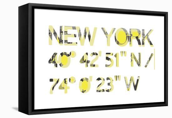New York-Whoartnow-Framed Stretched Canvas
