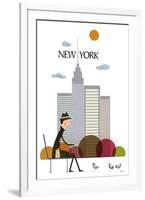 New York-Tomas Design-Framed Art Print