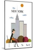 New York-Tomas Design-Mounted Art Print