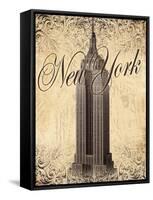 New York-Todd Williams-Framed Stretched Canvas