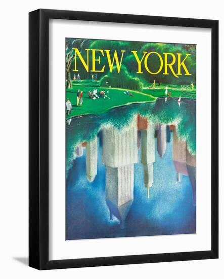 New York-Rod Ruth-Framed Art Print