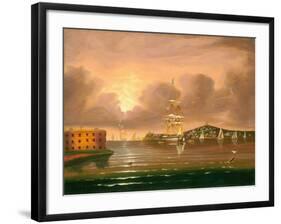 New York-Thomas Chambers-Framed Giclee Print