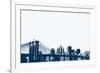 New York-cpenler-Framed Art Print