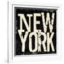 NEW YORK-Jace Grey-Framed Art Print