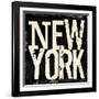 NEW YORK-Jace Grey-Framed Art Print