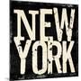 NEW YORK-Jace Grey-Mounted Art Print