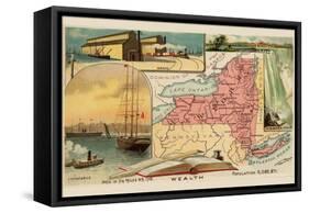 New York-Arbuckle Brothers-Framed Stretched Canvas