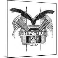 New York-null-Mounted Giclee Print