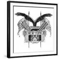 New York-null-Framed Giclee Print