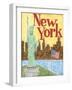 New York-Megan Meagher-Framed Art Print