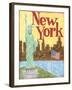 New York-Megan Meagher-Framed Art Print