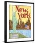 New York-Megan Meagher-Framed Art Print