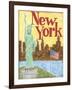 New York-Megan Meagher-Framed Art Print