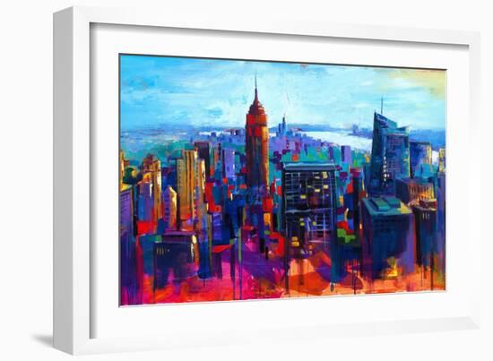 New York-Renate Holzner-Framed Art Print