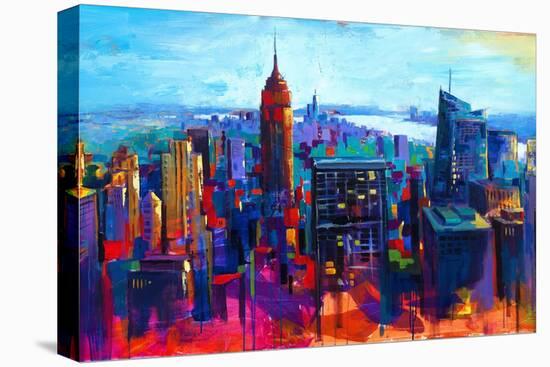 New York-Renate Holzner-Stretched Canvas