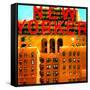 New Yorker, New York-Tosh-Framed Stretched Canvas