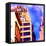 New Yorker, New York-Tosh-Framed Stretched Canvas