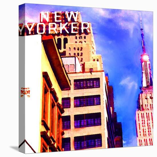 New Yorker, New York-Tosh-Stretched Canvas