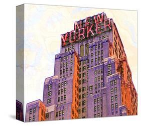 New Yorker-Richard James-Stretched Canvas