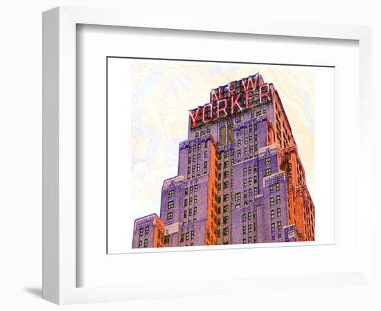 New Yorker-Richard James-Framed Art Print